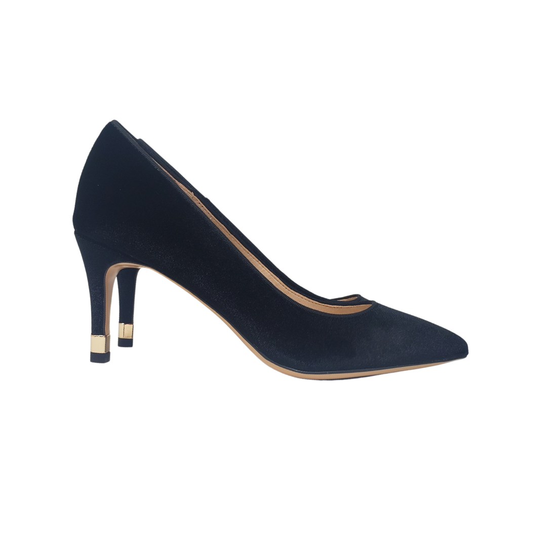 Ladies blue top court shoes