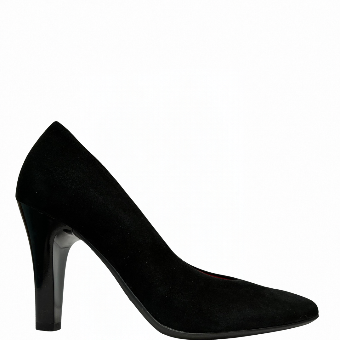 Ara 18910 Black Suede High Heel