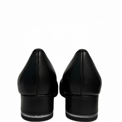 Ara Ladies 11838 Black Leather Med Heel
