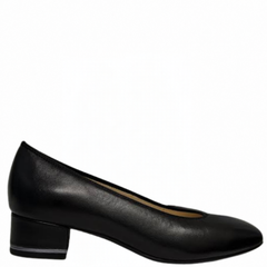 Ara Ladies 11838 Black Leather Med Heel