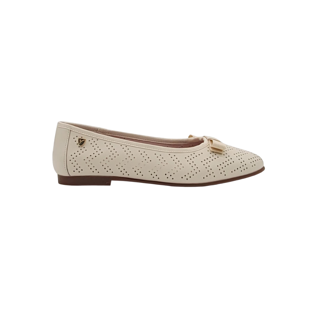 Venettini  Darla3 Leather Ballet Flat