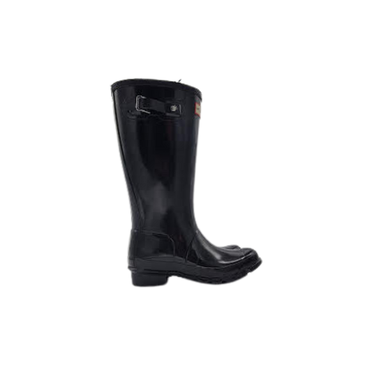 Hunter 6000 Kids Black Shine Boot