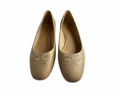 Melyann Rowee Beige Low Heel