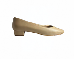 Melyann Rowee Beige Low Heel