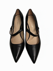 Viviamos Malia-A Black Medium Heel