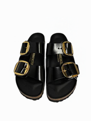 Birkenstock Arizona Big Buckle Hi-Shine Slides