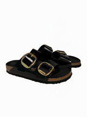 Birkenstock Arizona Big Buckle Hi-Shine Slides