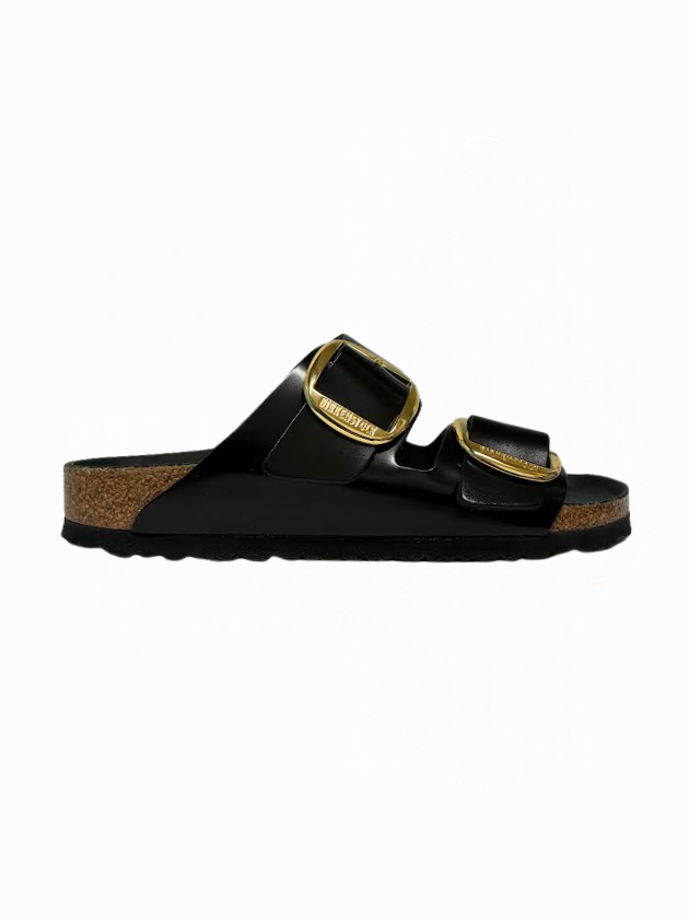 Birkenstock Arizona Big Buckle Hi-Shine Slides