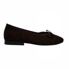 Brunella 416 black flannel ballet flats