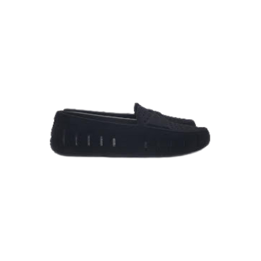 Floafer Posh Black Suede Ladies Rubber Loafer