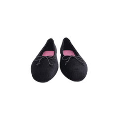 Esporre Tarney Ladies Black Corduroy Flats