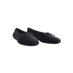 Esporre Tarney Ladies Black Corduroy Flats