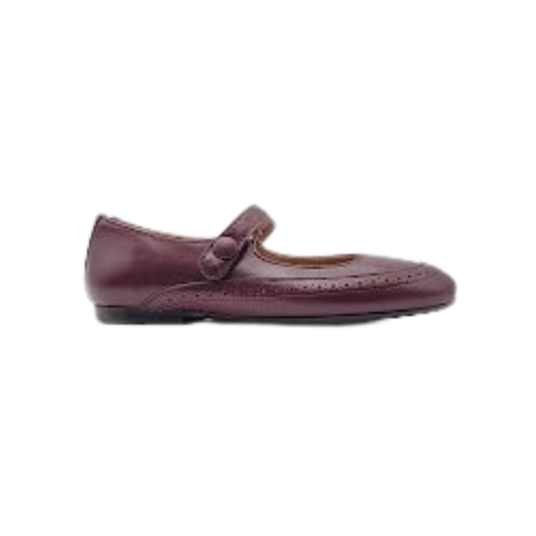 Papanatas 42067 Burgundy Mary Jane