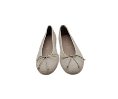 Papanatas 5631 Beige Fabric Ballet Flats