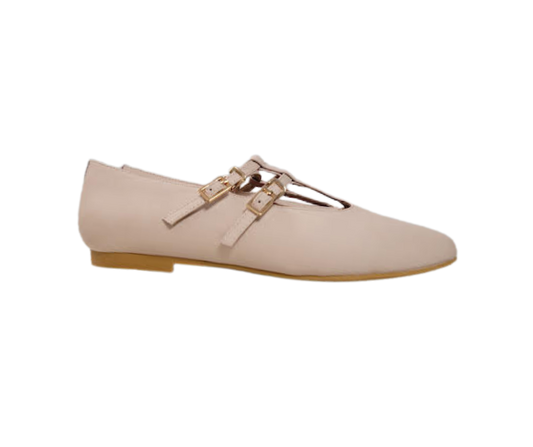 Esporre Duter Ladies Blush Gum Double Mary Jane
