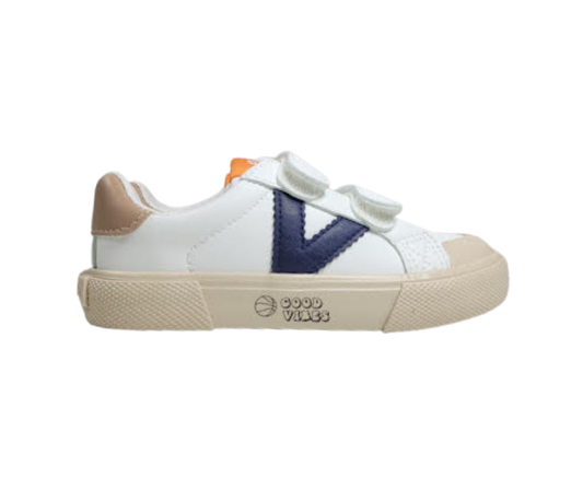 Victoria 1065179 Childrens White Leather Sneakers