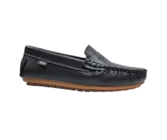 Ralph Migel Cosima Children's Black Leather Penny Loafer