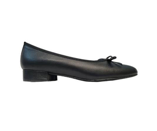 Coquette 8023 Ladies Black Leather Pump