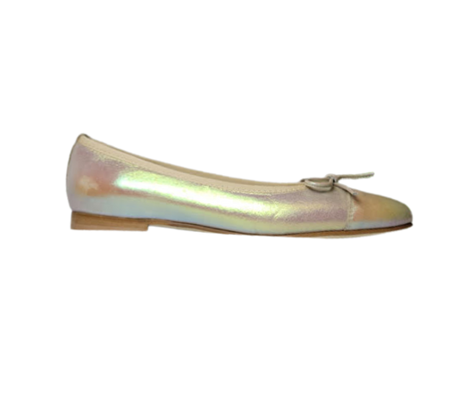 FS Fiona Sand Leather Ballet Shoe