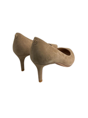 Viviamos Orchid-B Beige Suede Heel