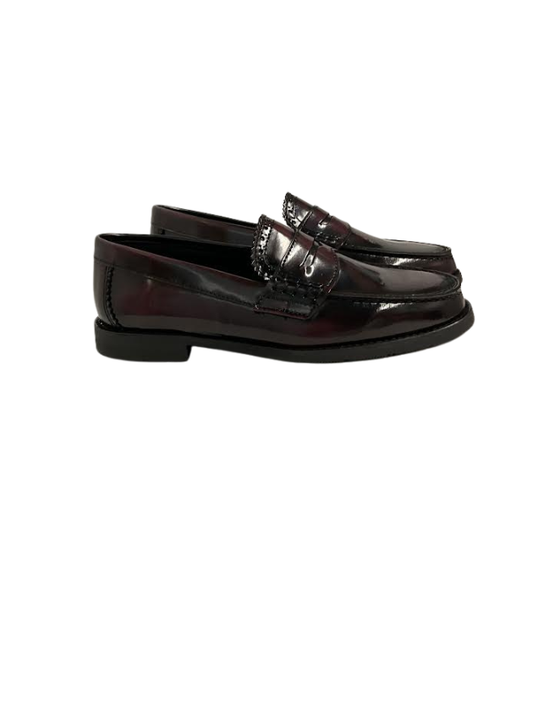 Blublonc Hazel Hi Shine Penny  Loafer