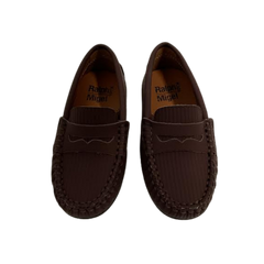 Ralph Migel Cosima Black Gum Loafer