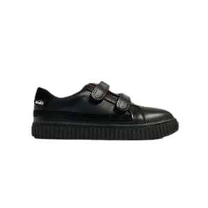 Venettini  Harry-2 Black Leather Shoe