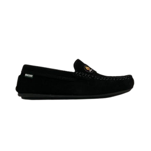 Fascani 26011 Black Suede Loafer