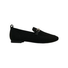Pretty Posh 19361 Black Knit Loafer