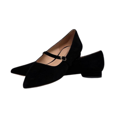 Viviamos Robin Ladies  Black Flats