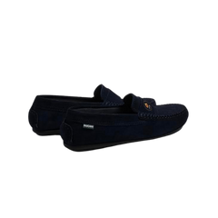 Fascani 26011 Black Suede Loafer