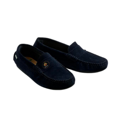 Fascani 26011 Black Suede Loafer