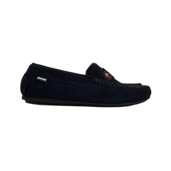 Fascani 26011 Black Suede Loafer
