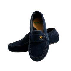 Fascani 26011 Black Suede Loafer
