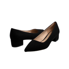 Viviamos Reese Black Low Heel