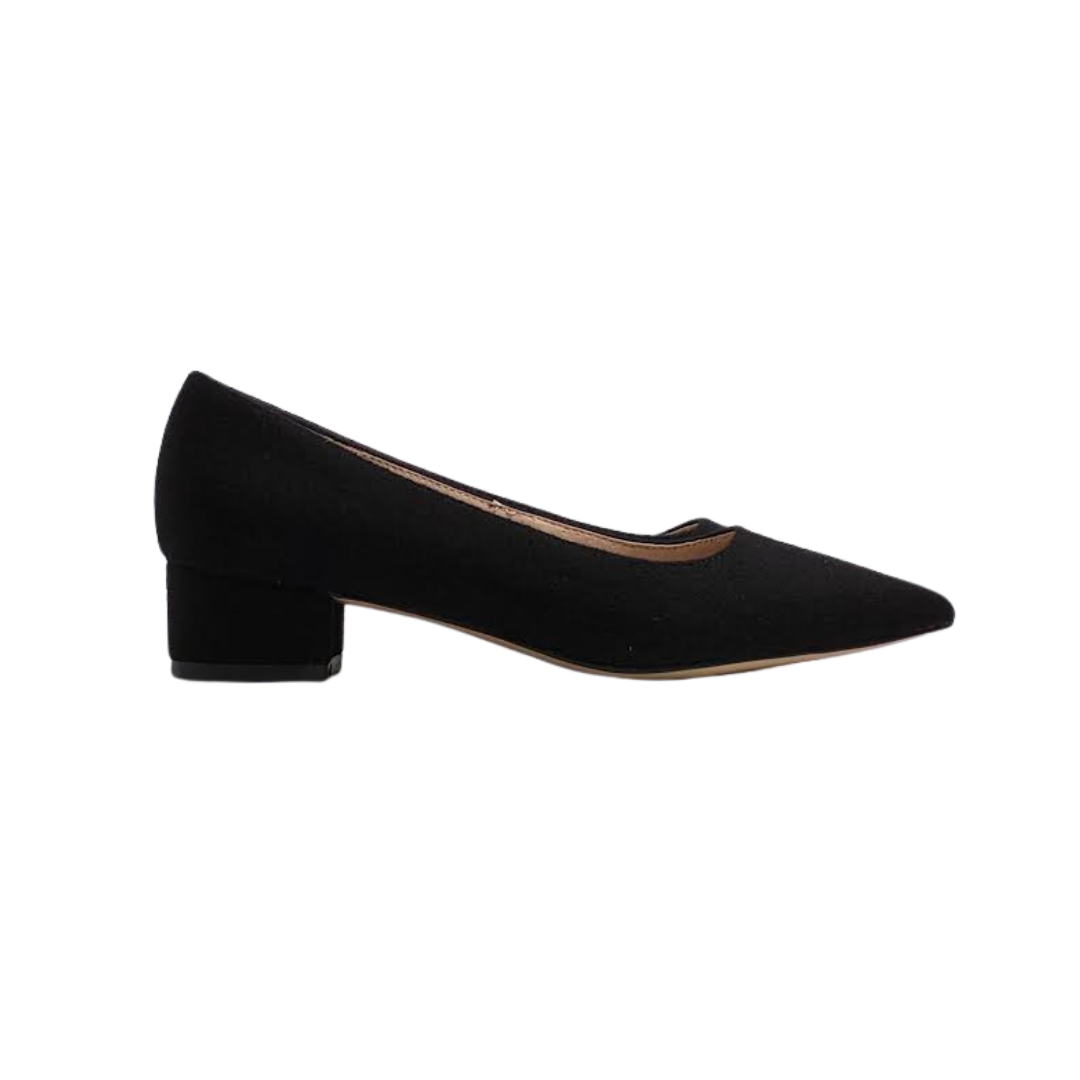 Viviamos Reese Black Low Heel
