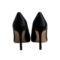 Viviamos Riya Black Suede High Heels