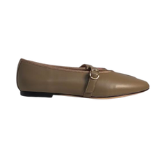 Viviamos Allison Black Suede Flat