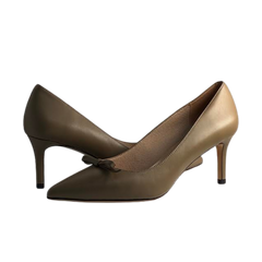Viviamos Poppy Bow Med Heel