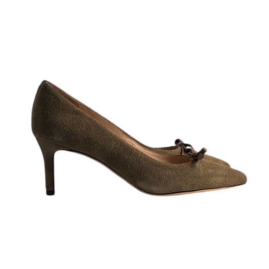 Viviamos Poppy Bow Med Heel