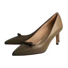 Viviamos Poppy Bow Med Heel