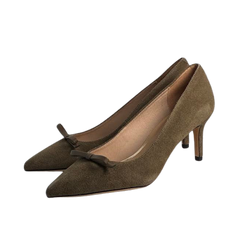 Viviamos Poppy Bow Med Heel