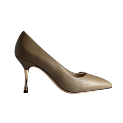 Viviamos Krystal Med Gold Heel