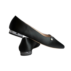 Viviamos Abby Black Pearl  Flats