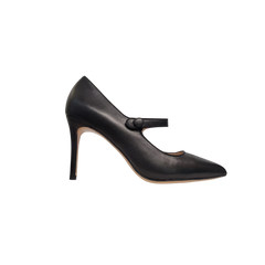 Viviamos Malia-A Black Medium Heel