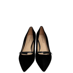 Viviamos Tamia Black Suede Heel