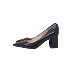 Marc Fisher Zala Black Leather Heels