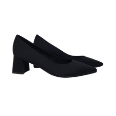 Vaneli Mirit Ladies Black Fabric Box Heel