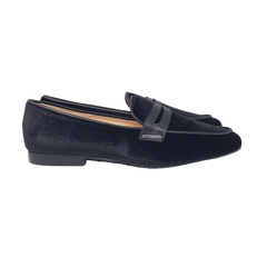 Brunella 406 Black Velvet Loafer