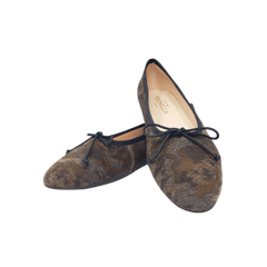 Brunella 416 Brown Fabric Classy Flats